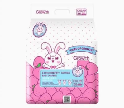 China Wholesale Non-woven fabric disposable breathable PE film baby diapers for sale