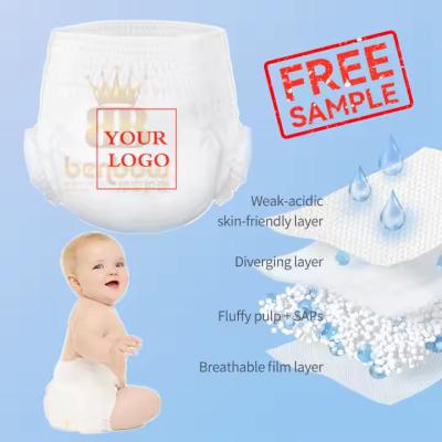 China Low price OEM brand baby diaper factory from Free Sample diaper for babies for sale