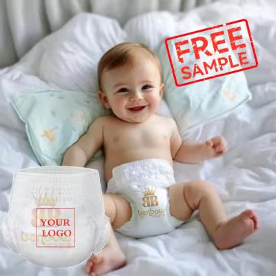 China Free Samples OEM Manufacturer Huge Absorbency Baby Diapers Pull Up Pant Diaper for sale