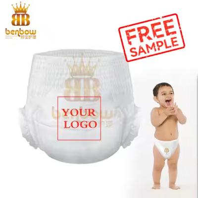 China Disposable Baby Pant Diapers with A Grade Absorbency and Customizable Features for sale