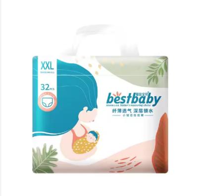 China Baby Care Products Hight Quality Top A Grade Premium All Sizes Disposable Baby Diapers for sale