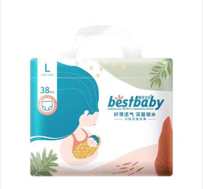 China Baby Disposable Training Pants Best Quality Baby Diapers Wholesale Price Pull up Diaper From China for sale