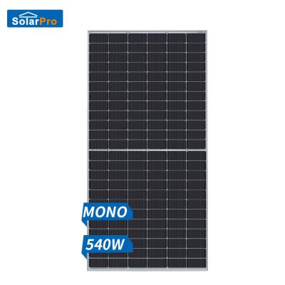 China 525w 530w 535w 540w New Technology Single / Double Glass Solar Energy Module Solar Panels 2256*1134*35 mm for sale