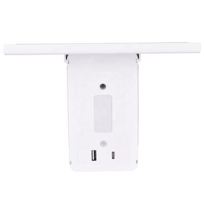 China Easy Type C Extension Socket Wall Power Installation Outlet Shelf USB Strip for sale