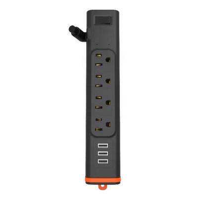 China Residential / General Purpose US Standard 4 Outlets Power Socket Surge Protector With 3 USB for sale