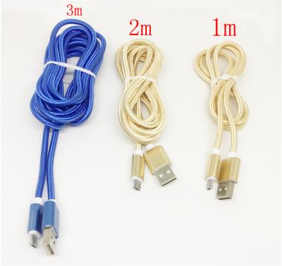 China MP3/MP4 Player USB Data Cable Sync Charging Line 1m 2m 3M 3in Micro-C Foot 8 1 Mobile Phone for sale