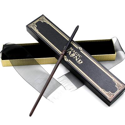 China MC9 Folk Art Draco Malfoy Magic Wand With Black Magic Wand Box With Black Ribbon for sale