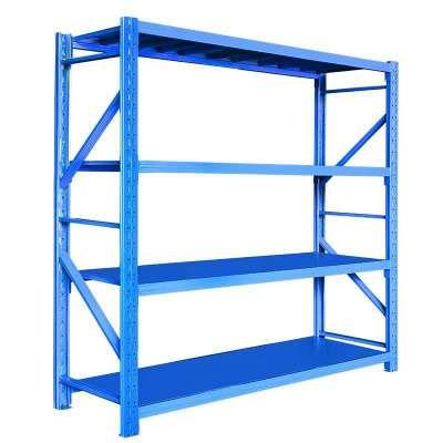 China Adjustable Level Storage Heavy Metal Rack Corrosion Protection Warehouse Shelves For Factory Stacking Racks for sale