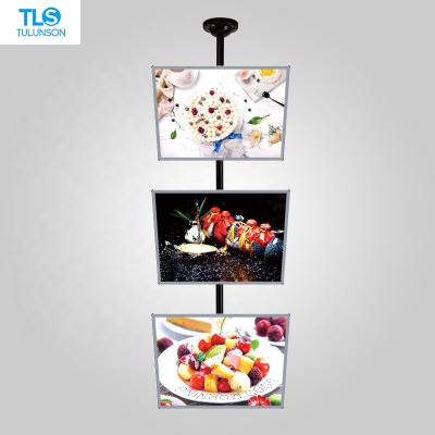 China Tea Shop Store/Milk/Restaurant/Hotel Light Box For Photos Column Light Box Lighting LED Box for sale