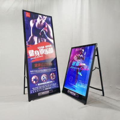 China Tea shop store/milk/restaurant/hotel lighting boxes stand up portable light box light box profile for sale