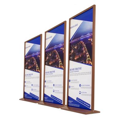 China 60w x 160h Outdoor Indoor/Metal Poster Advertising Advertising Double Side Outdoor Billboard Equipment Panel for sale