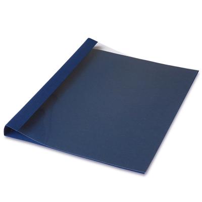 China Office School Stationery A4 Colored Glue Book Binding Materials Transparent Thermal Binding Cover for sale