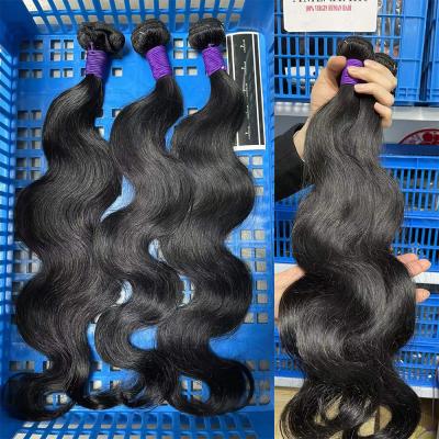 China BW AML Raw Virgin Hair Cuticle Aligned Hair Bundles Bodywave 100% Raw Hair Great Quality Superb for sale