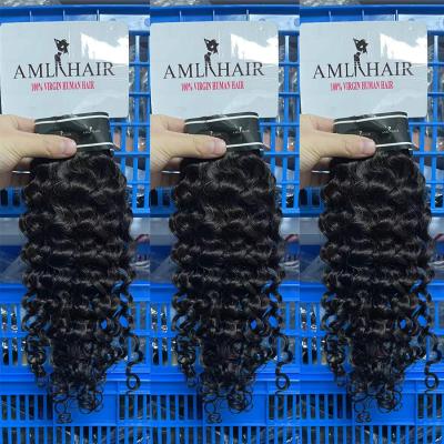 China AIMILI Italian Curly HAIR Wholesale Original Italian Curly Virgin Raw Cuticle Aligned Human Hair 100% Brazilian Remy Hair for sale