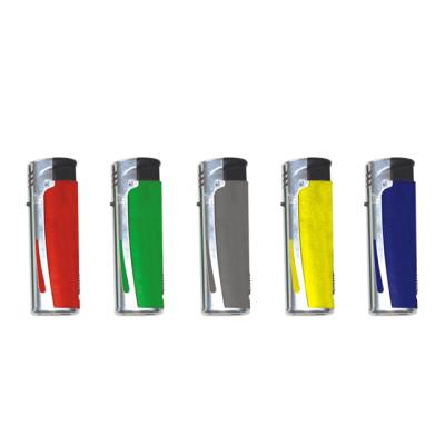 China Transparent Electronic Windproof Lighter Five Color EX-2027S for sale