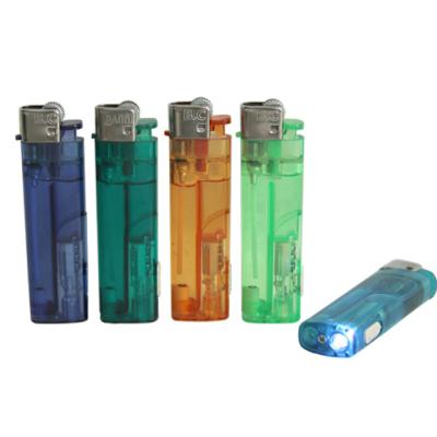 China Transparent electronic EX-2447T with LED flint igniters for sale