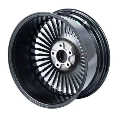 China 2022 Luxury Custom Aluminum Alloy OEM Black Smart Passenger Forged Auto Parts Bearing Alloy Wheel Rims for sale