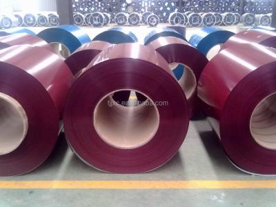 China Construction Prepainted GI Steel Coil / PPGI / PPGL Color Coated Galvanized Steel Sheet In Coil 64 for sale