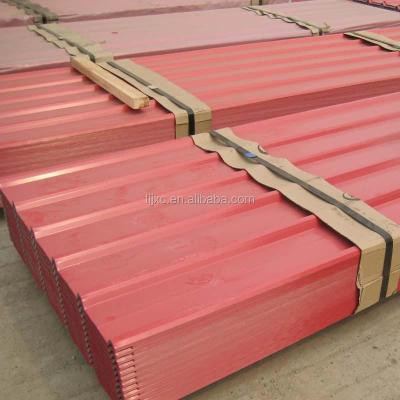 China Roofing Sheet Color Coated GOOD PRICE Zinc Corrugated Roofing Sheet for sale