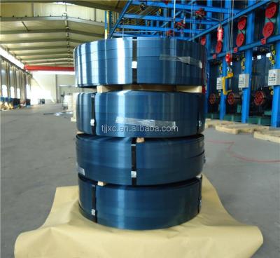 China Construction Wholesale Cold Rolled Steel Strip Coil / Blue Tempered Packing Steel Strips for sale