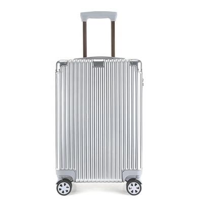 China ABS856 ABS Luggage Case With Different Size Hard Shell Luggage Case For Travel Use Aluminum Trolley Case for sale