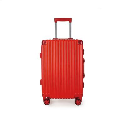 China ABS Customize Wedding Colorful China Supplier Professional Portable Luggage Trolley Luggage Trolley OEM Case for sale