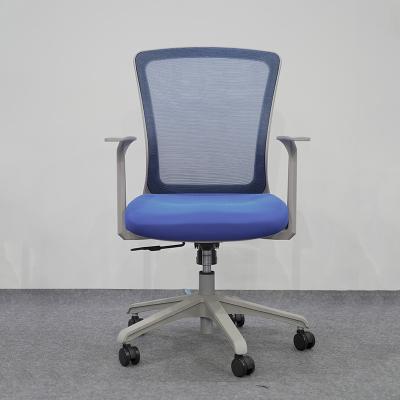 China (Size) Mesh Office Chairs Furniture Ergonomic Adjustable OEM Office Chair Staff Chair Manufacturer for sale