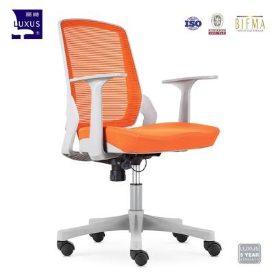 China Other Administrative Staff Working To Mesh Back Adjustable Arm Rest Desk 360 Degree Swivel Office Ergonomic Computer Staff Chair for sale