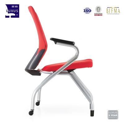 China Other Durable Arm Staff Office Arm Chair Conference Room Chairs On Wheels for sale