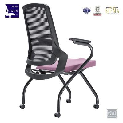 China Other Professional Staff Training Office Conference Chair On Wheels for sale