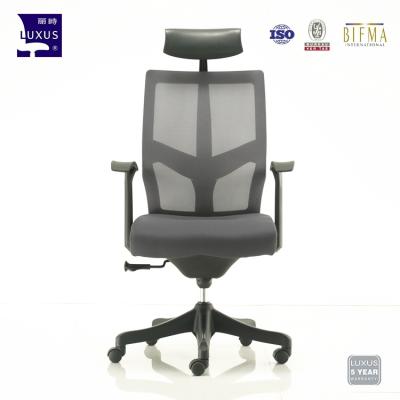 China Other Modern Boss Wholesale Leather Swivel Director Backrest Factory Mesh Luxury Office Furniture for sale