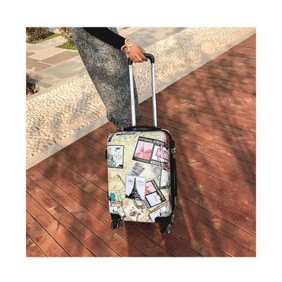 China Newest Hot Sale China Hard PP Aluminum Luggage Trolley Rolling Cases for sale