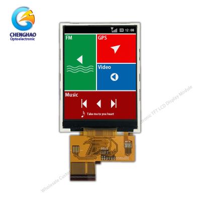 China SPI MCU Rgb 300nits TFT Lcd Screen 2.8