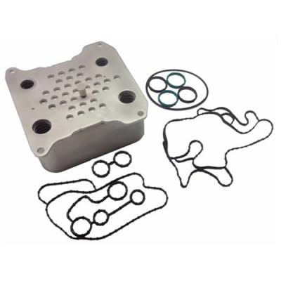 China 2008-2010 Powerstroke Upgraded 6.4L Oil Cooler Kit With Fittings F250 F350 F450 8C3Z6A642A Oil Cooler Standard for sale