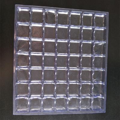 China Cosmetic Custom Plastic Blister Insert Trays Cartridge Blister Packaging Tray for sale