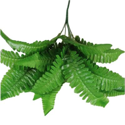 China Eco - Friendly Indoor And Outdoor Hanging Wall Decoration Artificial Green Green Leaves Artificial Plants for sale