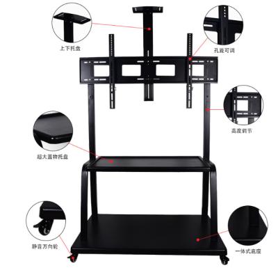 China Convenient TV Stand Motion Mobile Video Display Cart TV Stand With Wheel 32