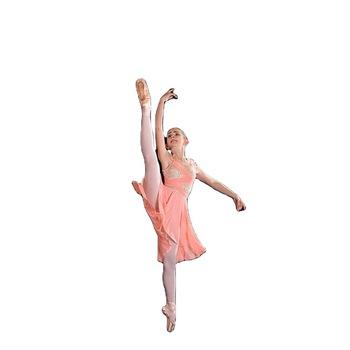 China China Eco-Friendly Customized Latest Beautiful Professional Adult Lyrical Contemporary Dance Costume Solid Color Dress for sale