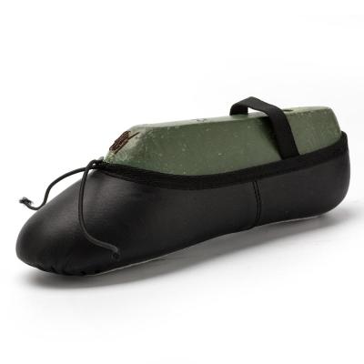 China Eco-friendly Black Simple Ballet Shoes Women Ballet Shoes Pointe Ballerina Flats for sale