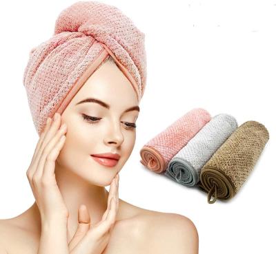 China Sustainable Hair Drying Wrap Towel for sale