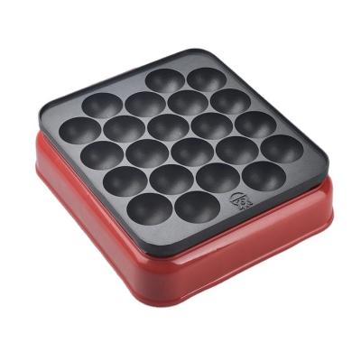 China 22 Hole Octopus Ball Maker Chibi Maruko Machine Household Takoyaki Maker Outdoor Cooking Electric Grill Pan Professional Cooking Tools for sale