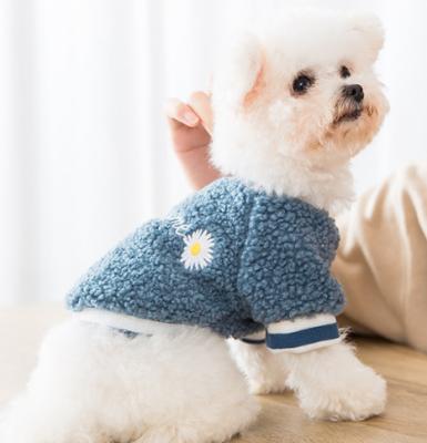 China New Winter Funny Cute Clothes Style Pet Clothes Viable Warm Preservation Clothing for sale