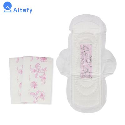 China Breathable New Portable Means Cloth Ion Bamboo Sanitary Pads Biodegradable Premium Disposable for sale