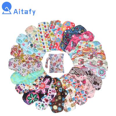 China Soft Washable Reusable Lining Super Absorbent Menstrual Pad Women Sanitary Pads for sale