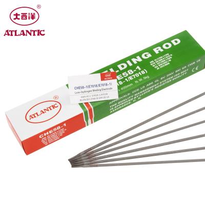 China Factory Price CHR256 2.5mm Electrode Aluminum Ordinary Stainless Steel E7018 Aluminum Welding Rods Stainless Steel Welding Rod ATLANTIC OCEAN for sale