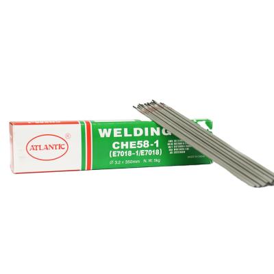 Cina Structural Steel OEM ATLANTIC OCEAN AWS ​​Certified 15 Kg High Tensile Steels Covered Low Hydrogen E7018 Welding Electrode in vendita