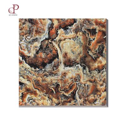 China Modern Cheap Price Home Decorative Floor Tiles Philippines Galzed Porcelain Tile Looks Like Marble for sale