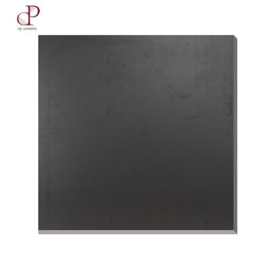 China Matte Wood Like Non Slip Black Ceramic Tile Rustic Western Style Tiles 60 60 for sale