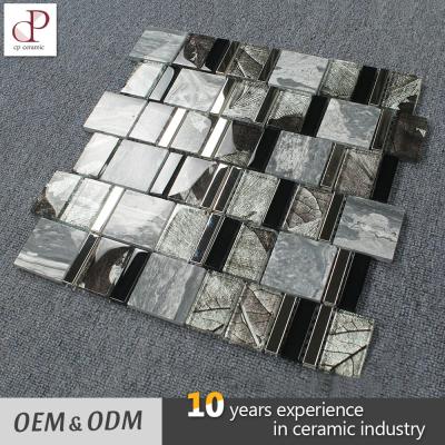 China Egypt Glass Wall Background Living Room TV Parquet New Design Stone Mosaic for sale