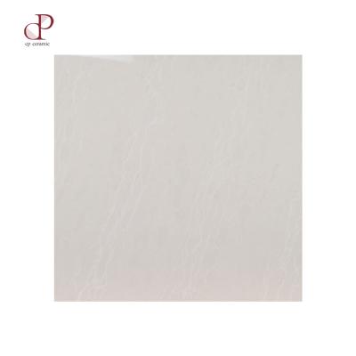 China 80*80 Interior Tiles High End Polished White Ceramic Tiles Bahrain Easy Clean Floor Tile for sale